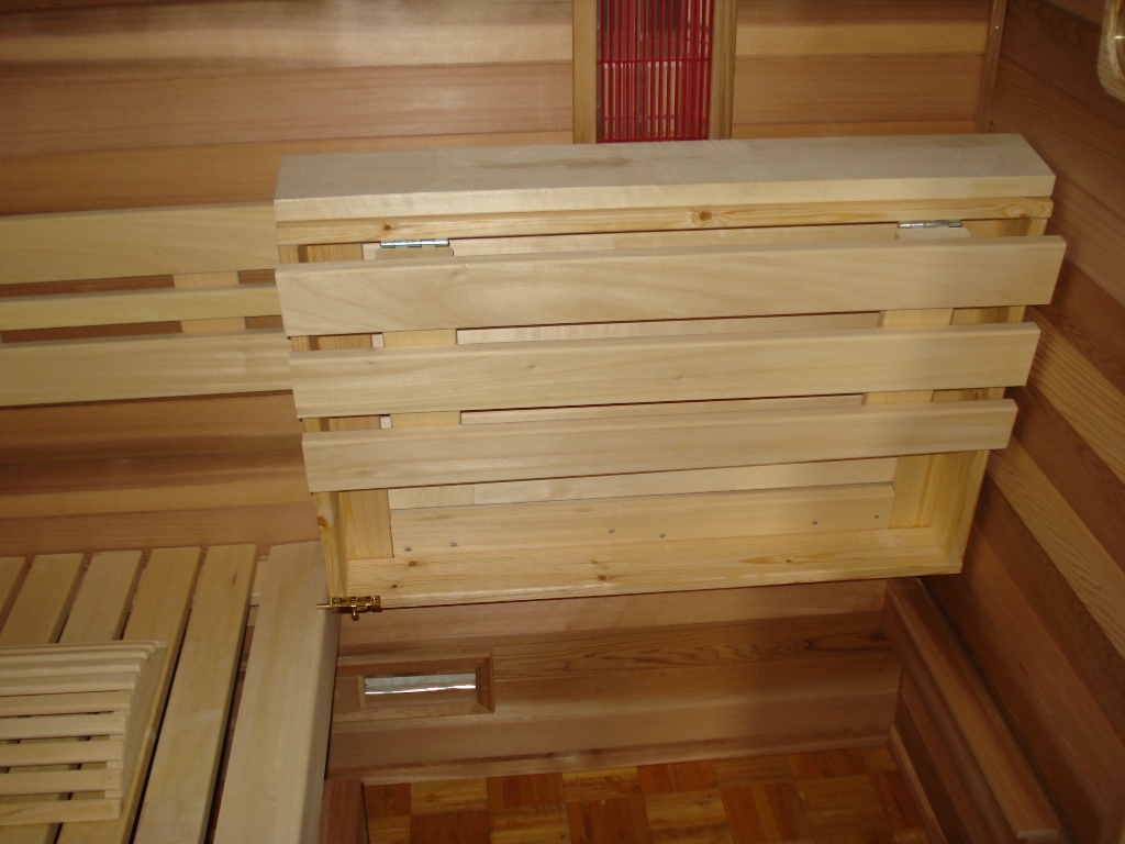 zelfbouw sauna combi