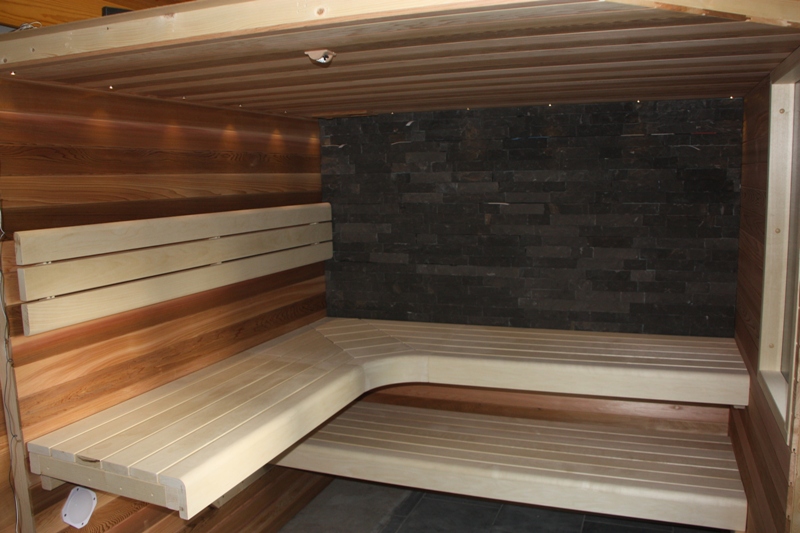 Abachiholz Bois de sauna pour Banc de sauna Abachi Tout autour Mètres 