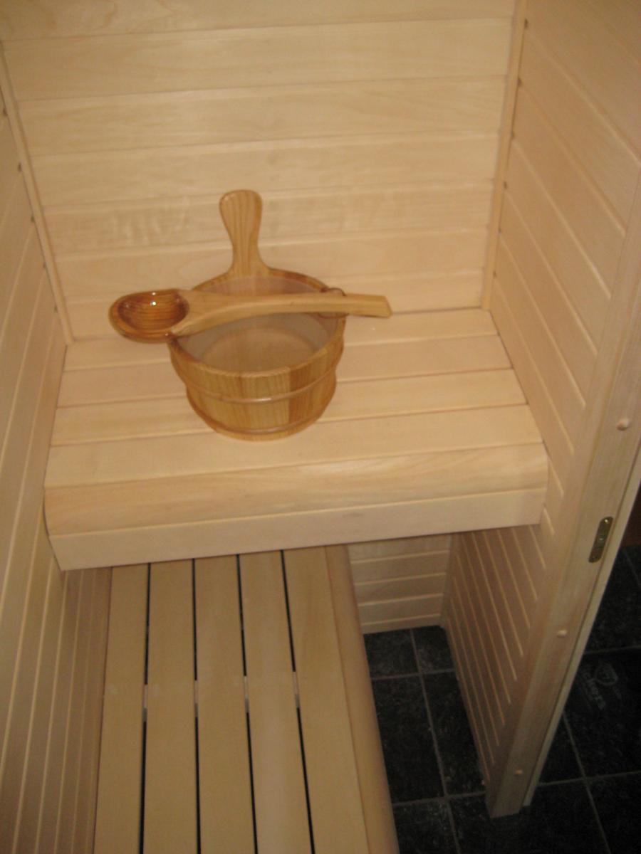 zelfbouw sauna