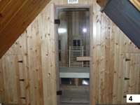 foto zelfbouw sauna 3 personen