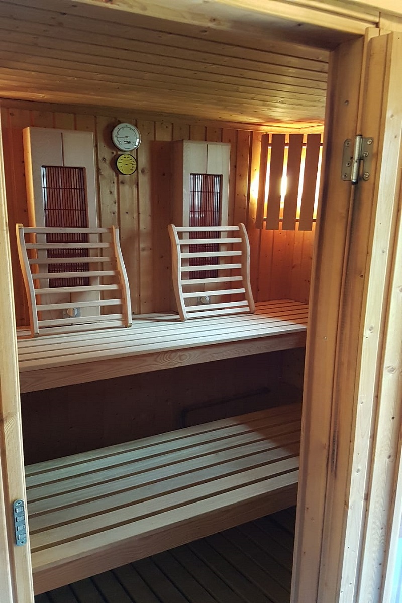 zout boog veronderstellen Maak van je sauna een infraroodcabine