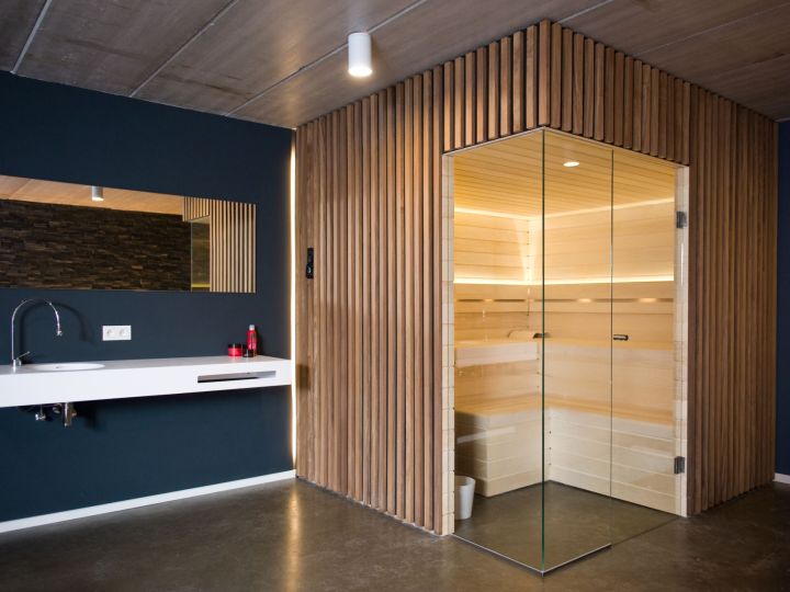 Zelfbouw sauna