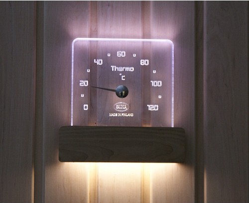sauna thermometer met LED